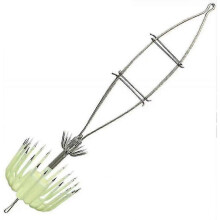 Stainless Steel Double Layers Umbrella Squid Cuttlefish Octopus Fishing Hooks Jigging