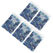 8mm Blue Confetti and Glitter Sequin Table Decorations - Ideal for Thanksgiving and Baptism Parties