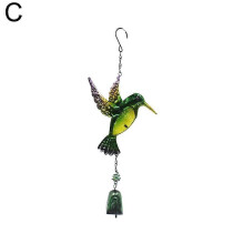 (Green S) Wind Chimes Hanging Ornaments