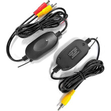 2.4ghz Wireless Video Transmitter And Receiver for Car Rear View Camera Reverse Rear View Monitor Parking System Edition 0107