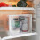 (Black Red) Lockable Food Storage Box for Fridge, Snacks, Kitchen & Bedroom, Space-Saving Organizer 2