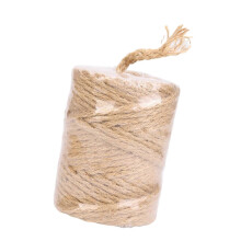 (B1 10) Heavy Duty Twine String Natural Fiber Rope Multipurpose Wrapping Rope For Gardening Handmade Craft Home Decoration C1 17