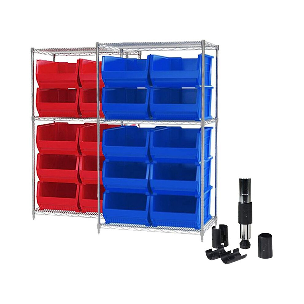 Wire Shelf Clips 1 Inch-Wire Shelving Shelf Lock Clips Wire Shelving Shelf Lock Clips For Wire Shelving System 200 Pack 4713285128289