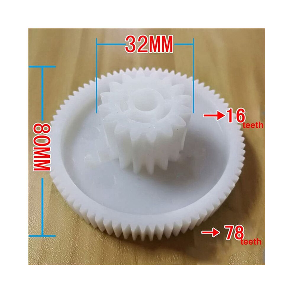 6Pcs Household Meat Grinder Plastic Gears Replacement S/M/L Gear For Household Meat Grinder Repair Parts 4713762869957