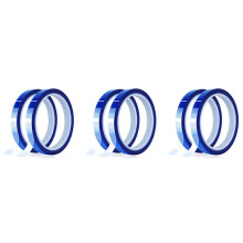6 Rollos de 10 mm X 33 M (108 Pies) Cinta Transferencia Calor Azul Cinta Transferencia de Calor para Prensa de SublimacióN de Calor Sin Residuos y