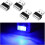 (Blue) 4pcs Usb Led Car Interior Atmosphere Lamp, Mini Usb Car Light, Plug-in Usb Interface Trunk Ambient Lighting Portable Night Light - Pjun 1