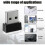 (Blue) 4pcs Usb Led Car Interior Atmosphere Lamp, Mini Usb Car Light, Plug-in Usb Interface Trunk Ambient Lighting Portable Night Light - Pjun 5