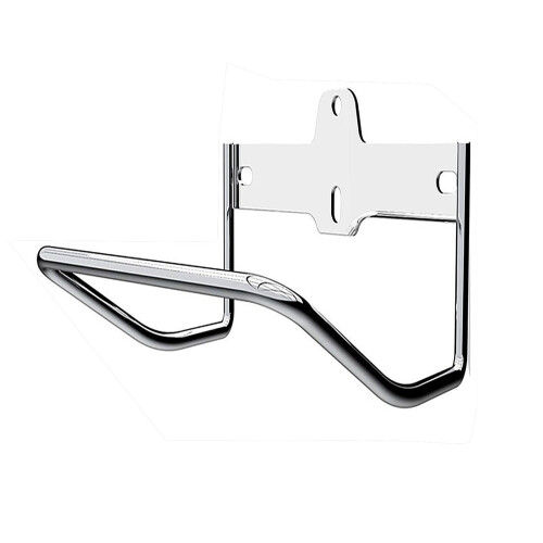 Modern Untarnished Ladder Storage Structure Flat Wall Mount for