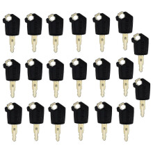 20PCS Ignition Keys 5P8500 5P-8500 for Caterpillar CAT Heavy Equipment Loaders Excavators Dozers 0964753 0966198 8V4404 9G2777 980K 980H 416C 248B