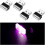 (Pink) 4pcs Usb Led Car Interior Atmosphere Lamp, Mini Usb Car Light, Plug-in Usb Interface Trunk Ambient Lighting Portable Night Light - Pjun 1
