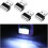 (White) 4pcs Usb Led Car Interior Atmosphere Lamp, Mini Usb Car Light, Plug-in Usb Interface Trunk Ambient Lighting Portable Night Light - Pjun 2