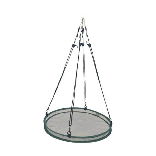 (Green) Tray Seed Bird Feeder Easy Installation For Bee Feeder Outdoors Backyard Garden