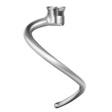 Stainless Steel Dough Hook Replacement for 7 QT Bowl-Lift Stand Mixers, Spiral Dough Hook Attachment