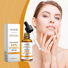 (3pcs)Vitamin C Face Serum - Enhanced Vit C Skin Formula with Vitamin Equercetin and Peppermint extract for Brightening, Anti-Aging & Anti Wrinkle