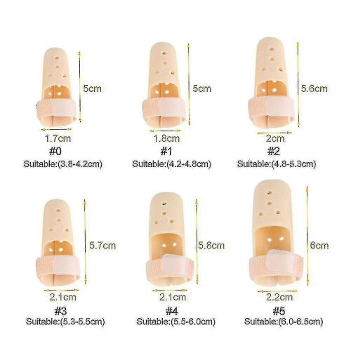 (Size 4) Adjustable Finger Splint, Finger Protection, Arthritis, Joint Damage, Pain Relief - Pjun 1