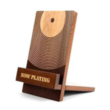 Now Playing Vinyl Record Stand Classic Wood Now Playing Record Holder Stand Vinyl Now Playing Sign