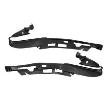 1 Pair Front Bumper Headlight Sealing Strip Headlight Gasket Upper Bracket Cover Fit for F10 F11 2010-2017