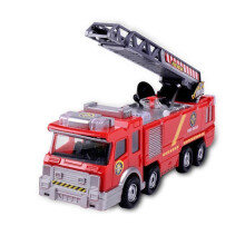 Electric Fire Truck Water Spray Music Fire Engine Car Kids Toy Gifts