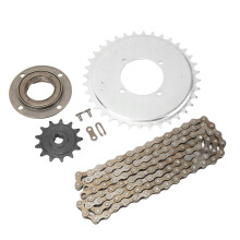 Motorcycle ATV Chain Kit 410 Drive Sprocket 13T Steel Flywheel 114 Links Combo