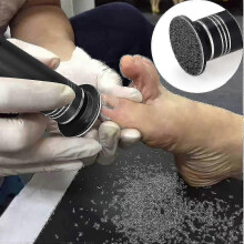 Upgraded Electric Callus Remover with Speed Control and 60 Sandpaper Discs, Professional Pedicure Tool for Smooth Feet