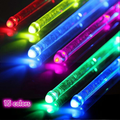 Drum Stick Glow In The Dark Stage Performance Luminous Drumstick 1