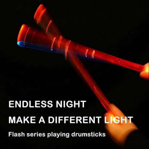 Drum Stick Glow In The Dark Stage Performance Luminous Drumstick 2