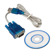 USB to RS232 Serial Port DB9 9 Pin Male COM Port Converter Adapter