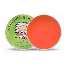 (noctilucence Orange)Kids Stress Relief Toy Colorful Slime Crystal Clay Squeeze Play