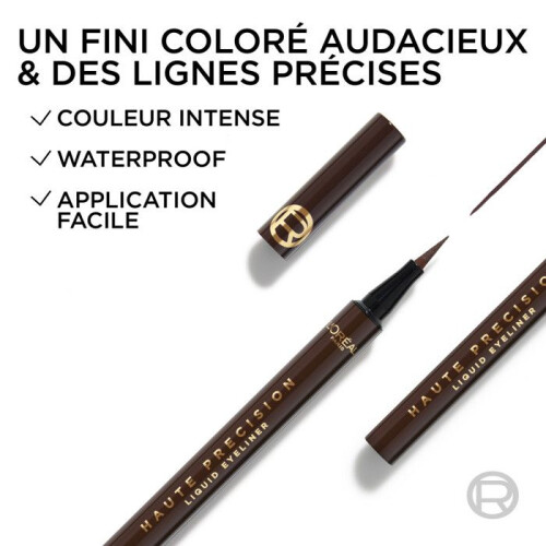 L'Oréal Paris Eyeliner Precision Alta Marrone Pelle 2