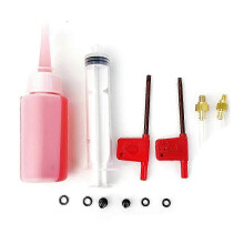 ZOOM Hydraulic Brake Bleed Kit with Funnel for Mineral Oil Brake Systems and Easy Maintenance