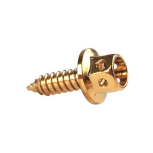 (Golden) Portable Professional Unique Modification Burned Screw Titanium Screws M5 Motorcycle Self-Tapping Shell Car