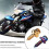(Blue) Portable Professional Unique Modification Burned Screw Titanium Screws M5 Motorcycle Self-Tapping Shell Car 4