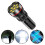 Adjustable Lighting Flashlight USB Rechargeable Super Bright Tactical Light 2