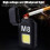 Mini Flashlight LED Light Type C Rechargeable Pulse Flameless USB Convenient 4