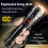 LED Super Bright Portable Flashlight Zoomable Tactical Torch Rechargeable Lamps 2