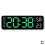 (Pink) With Calendar Date Temperature LED Large Display USB Digital Wall Alarm Clock 1