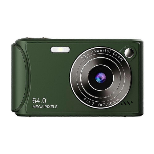 (B) 64 Million Pixels Retro Student HD Digital Camera CCD Student Camera