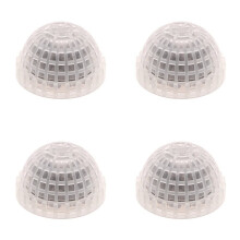4X Fournitures Aquatiques pour Animaux de Compagnie, Décorations pour Aquarium, Boule de Mousse, Plantes Vivantes, Filtre Décoratif