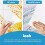 200 PCS Magic Sponge Eraser Sheets,Convex Point Melamine Sheets,Disposable Portable Magic Cleaning Eraser Thin Wipes 6