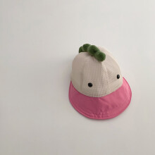 (Pink)Dinosaur Kids Summer Hat With Soft Peak And Uv Blocker For Toddler Protection