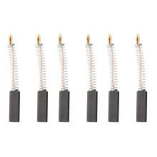 Carbon Brush Charcoal (3 Pair) 6 x 8 x 24 mm Electric Motor
