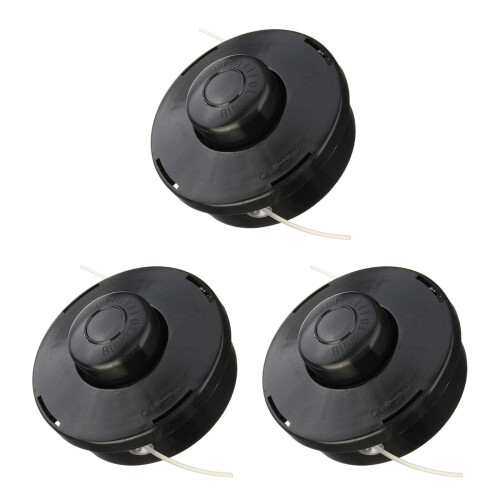3X Replacement Petrol Trimmer  Strimmer Bump Feed  Spool Brush Cutter Grass