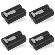 4X Türklingel Ring Akku Pack, 3,65 V 6040 MAh Li-Ion Akku für SM002 Cam Video Türklingel Kompatibler Akku 8AB1S7-0EN0 Ring