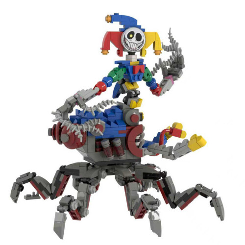 Poppy The Playtime Prototype Building Blocks Action Figure Model Decoration 1