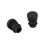 48 Pcs Plastic 12mm Pipe End Blanking Caps Bung Tube Insert Plug Round Black 4