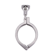 4Pcs Tri-Clamp Steel Single Pin Heavy Duty Tri Clamp with Wing Nut for Ferrule TC with Silicone Gasket 2 Inch