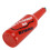3X Flair Bartender Bartending Practice Bar Pub Bottle Wine Cocktail Shaker - Red 7
