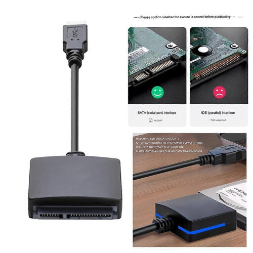 USB3.0 to SATA3.0 High-speed Transmission USB to SATA Cable 2
