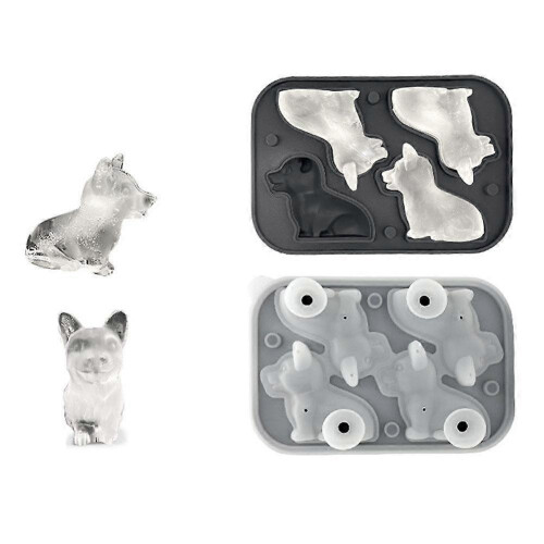 (C) DIY Pet Ice Making Mold, Easy to Release, Ice Maker, Soft and Not Easily Damaged 1