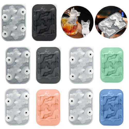 (C) DIY Pet Ice Making Mold, Easy to Release, Ice Maker, Soft and Not Easily Damaged 2